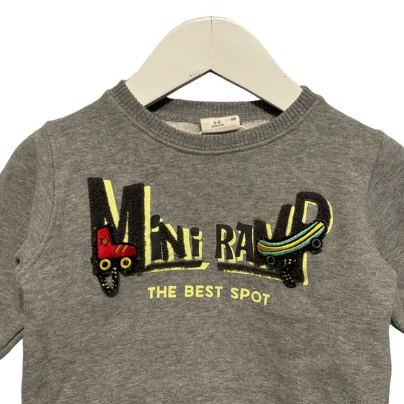 ⭐️ 5/$30  Zara Kids Crewneck Sweater size 3-6 Months - Picture 2 of 2